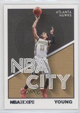 2019-20 Panini NBA Hoops NBA City Trae Young #28 0j4n