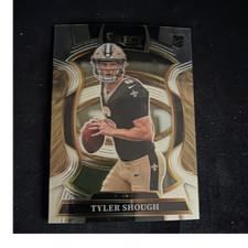 2025 Panini Select Concourse Rookie Tyler Shough #41 New Orleans Saints NFL Card