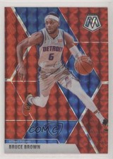 2019-20 Panini Mosaic Red Prizm Bruce Brown #57 x9h