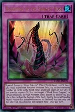 L5DD-ENA25 BLOOMING OF THE DARKEST ROSE ULTRA RARE 1ST EDITION YuGiOh CARD