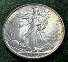 1934 Walking Liberty Half Dollar Almost Uncirculated Plus Plus Free Shipping