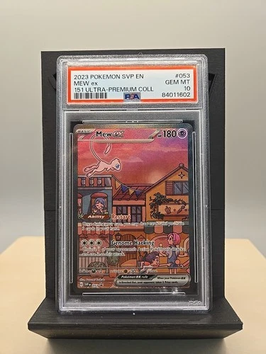 Pokémon 2023 Mew ex 151 Ultra-Premium Collection Black Star Promo #053 - PSA 10