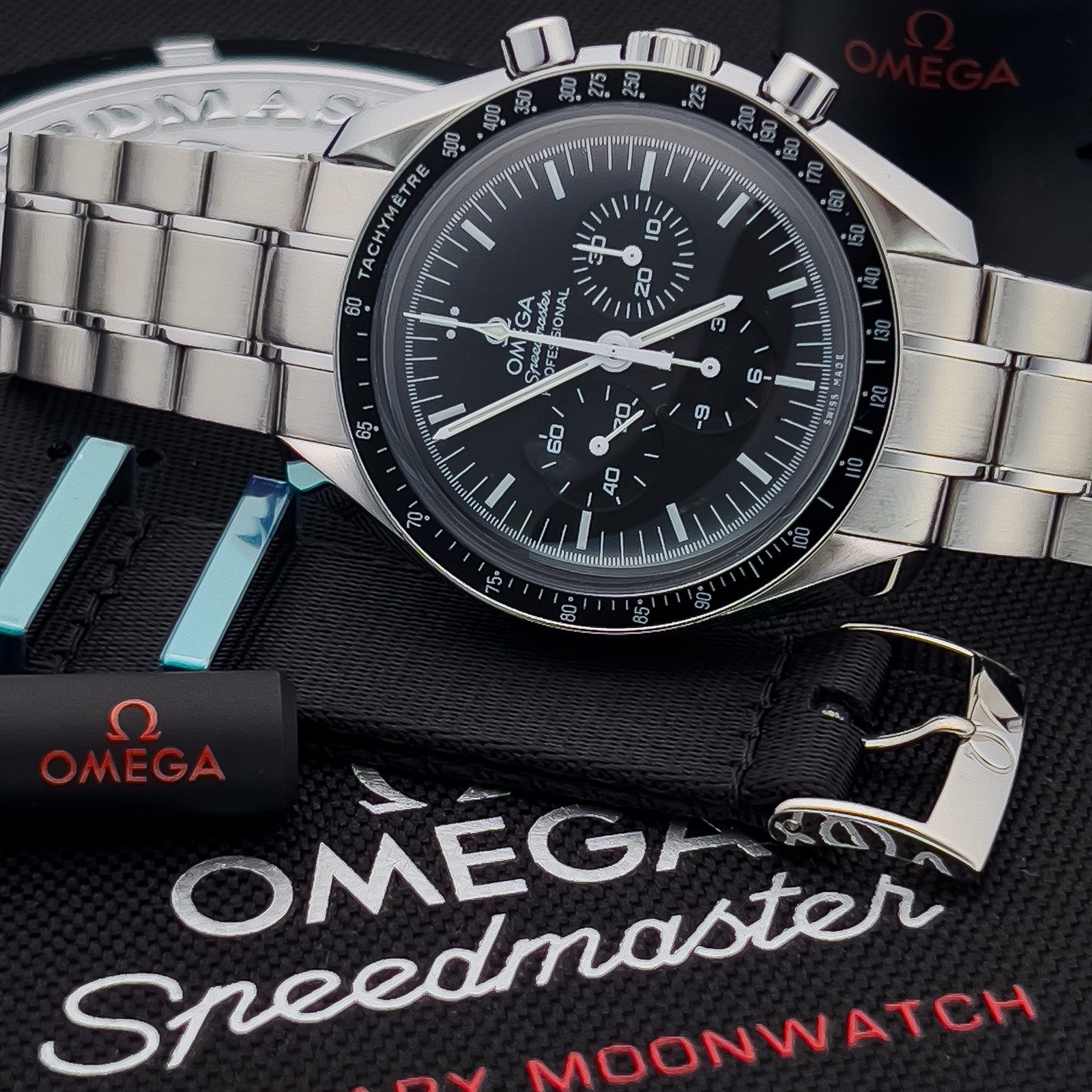 OMEGA Speedmaster Professional Moonwatch - Hesalite - Big Box Kit