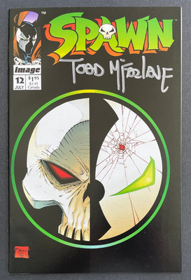 Spawn #12 Signed Todd McFarlane Image 1993 Comics