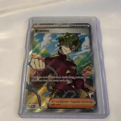 brassius pokemon card 187/197 - Obsidian Flames - x4 Trainer Playset Obsidian Flames Type Brassius (187/197) [Scarlet & Violet: