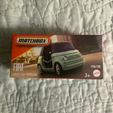 Matchbox 2024 Fiat Topolino Green Diecast Car 164 Unopened Box
