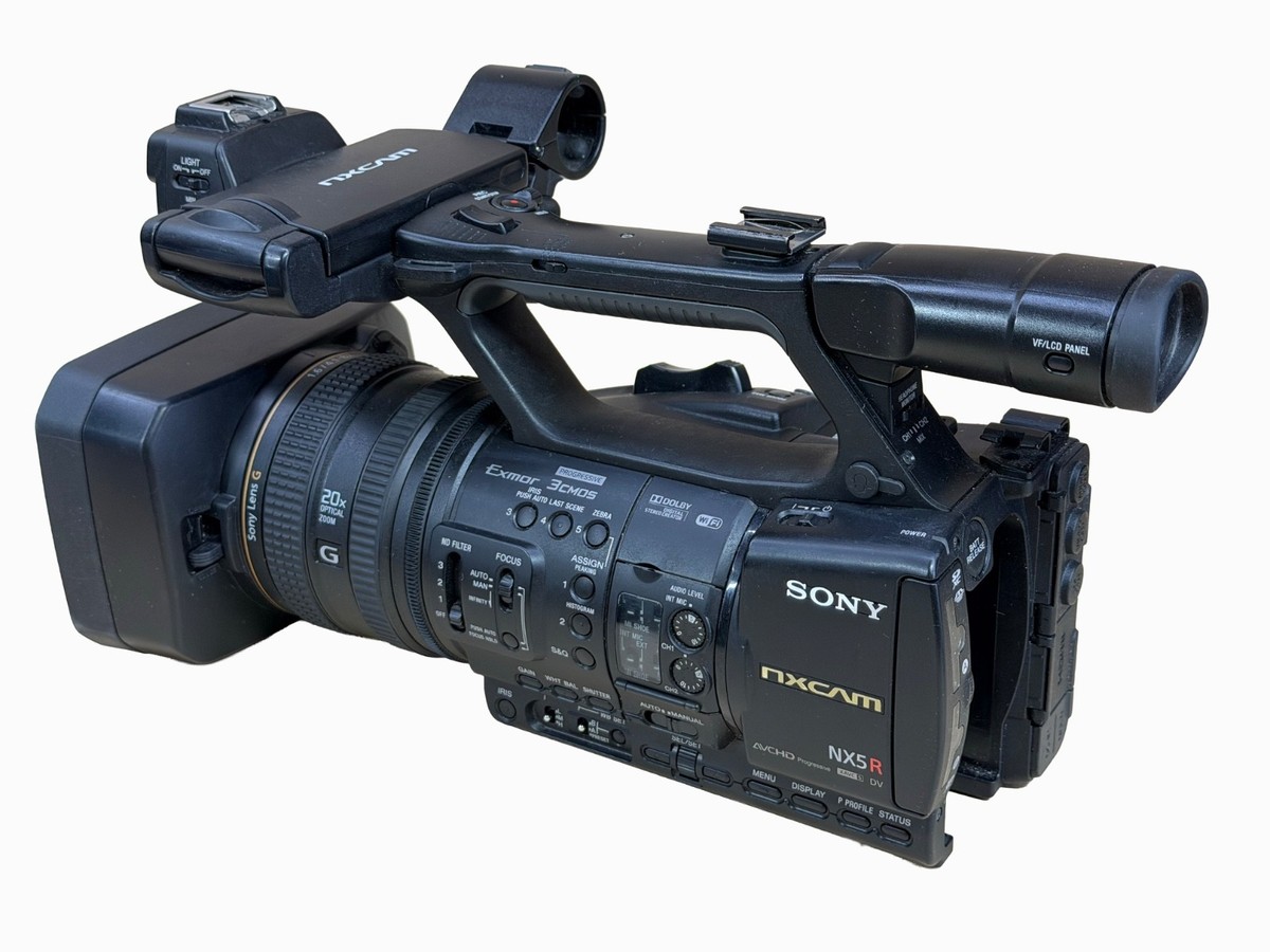 Sony Hxr-nx5r NXCAM Professional Camcorder With Built-in LED Light