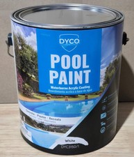 Dyco Paints Pool Paint 1 Gallon 3150 White Semi-Gloss Acrylic