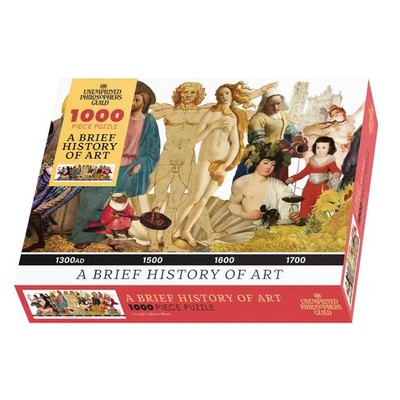 A Brief History of Art 1000 Piece Panoramic Jigsaw Puzzle UPG New