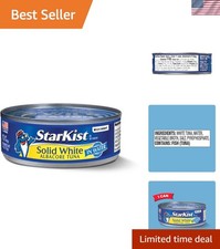 Solid White Albacore Tuna in Water, Dolphin Safe, 5 oz - Protein-Packed Delight