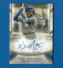 2021 Topps Tier One Prime Performers Whit Merrifield AUTO/300 KC Royals #PPA-WME