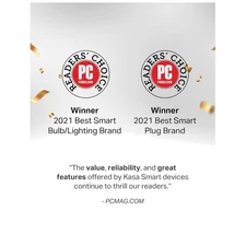 Kasa Smart Wi-Fi Outlet KP115 - Energy Monitoring, Alexa, Google Home Compatible