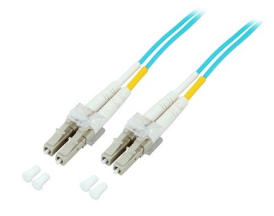 ProfiPatch LWL Glasfaserkabel Duplex LC-LC Multimode 50/125µ OM3 LSZH 2m