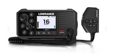 Lowrance Link-9S Nautical DSC Class D VHF Radio with Built-in GPS Receiver...