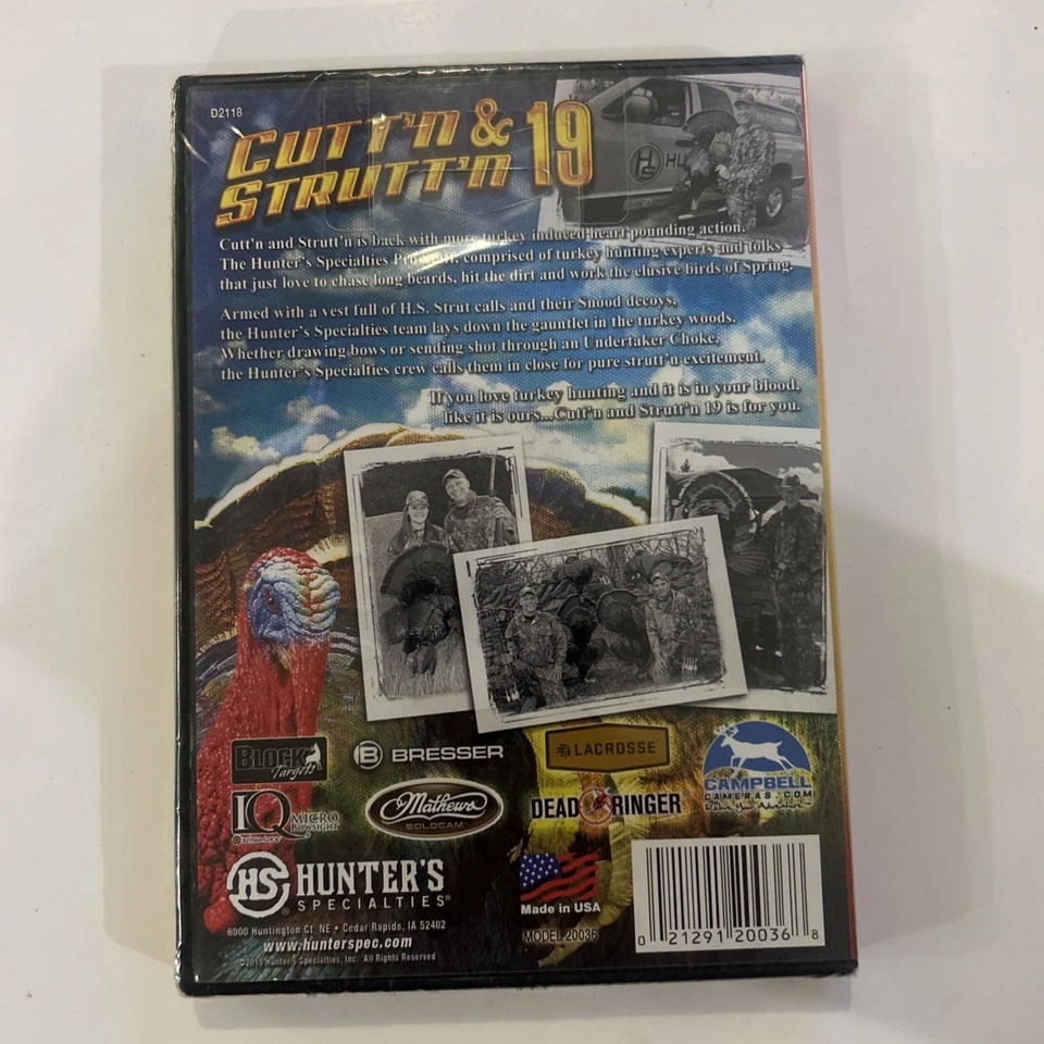 Sealed  H.S. Strut Cutt'n and Strutt'n 3 hours 30 Kills W/ diaphragm call Foto 2 de 2
