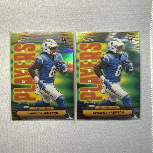 2025 Topps Chrome Omarion Hampton Refractor (RAW)