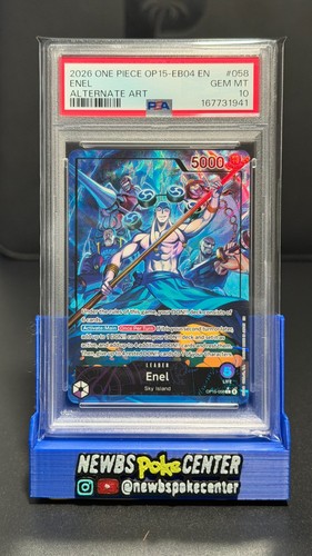 Enel (Alternate Art) graded PSA 10 for sale on eBay
