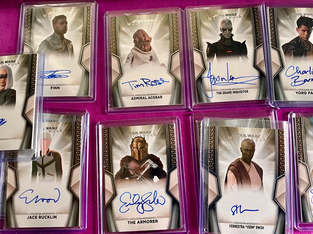 topps スターウォーズ ハンソロ＆ウィケット 1/1 レリックカード topps スターウォーズ ハンソロ＆ウィケット 1/1 レリックカード topps