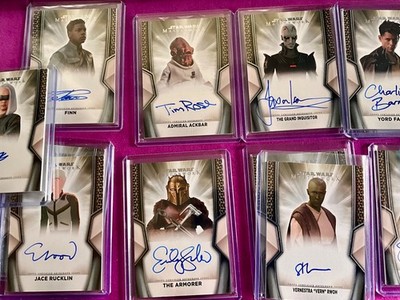 2025 Topps Star Wars Masterwork Auto PYC Pick Your Card Autograph
