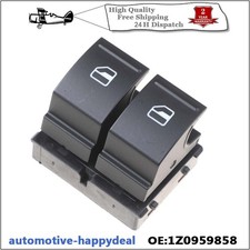 Electric Window Control Double Switch Front Right For Skoda Fabia 2 Ii 1Z0959858