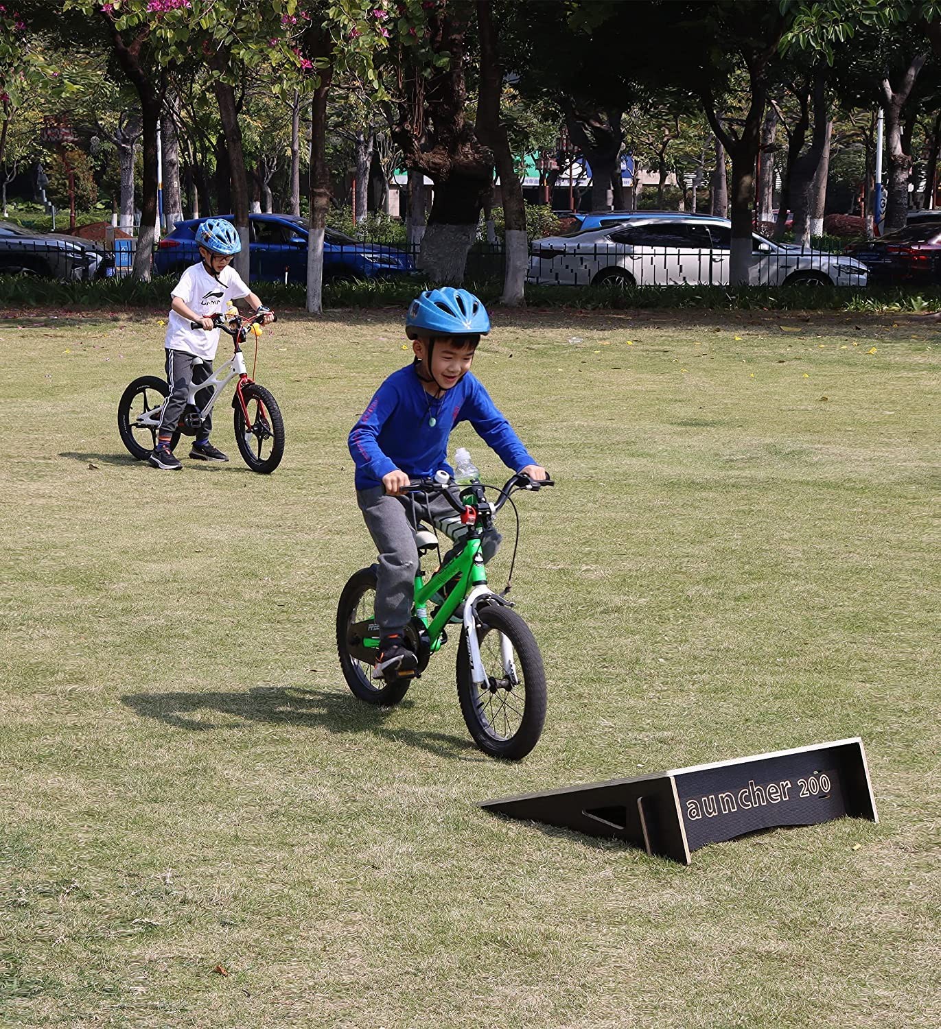 Andjoor Kids Skateboard & Bike Ramp - BMX, Scooter, RC Car & Dirt Bike Ramps ...