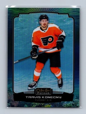 2022-23 O-Pee-Chee Platinum - Travis Konecny #46 Aquamarine /149