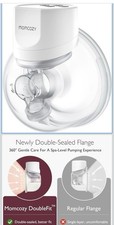 Momcozy S12 9-Levels Double Wearable Breast Pump - White