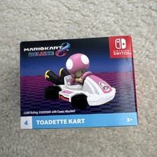 Mario Kart 8 Pink Deluxe Toadette Kart McDonald  s Happy Meal Toy
