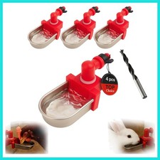 Heavy Duty Large Auto Metal Pack Chicken Water Cups Chicken Waterer Cups for ...