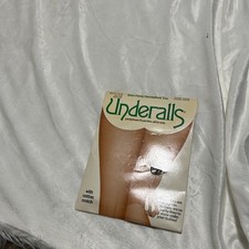 Vtg New 1977 Underalls 320 A-B Brief/panty Sandalfoot Toe Pantyhose Nude Women