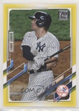 2021 Topps League Leaders Walgreens Yellow Luke Voit #252 03cz