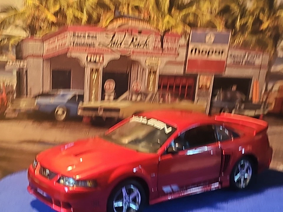 VINTAGE ERTL AMERICAN MUSCLE 2 Fast 2 Furious 2003 Saleen Mustang Red READ 📚  - Image 3 of 4