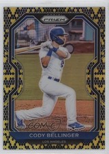 2021 Panini Prizm Tier II Snakeskin Prizm 17/50 Cody Bellinger #135 1pk2