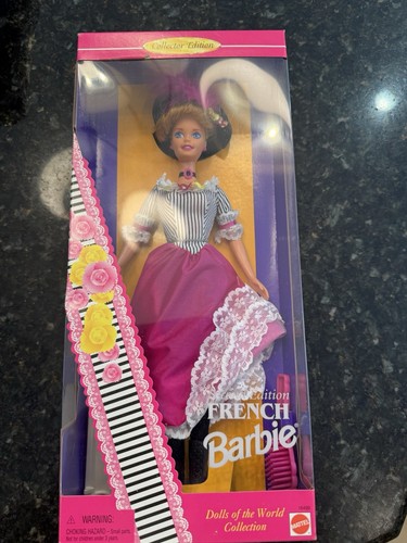 RARE 2nd ed French BARBIE DOLL 1996 - Dolls of the World - NRFB - Collector Ed