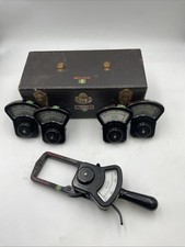 Columbia Electric Mfg  Amp Probe Set Tong Tester 4Heads 0 - 500 amps AC/DC !! S1