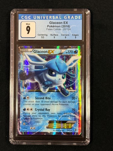 Glaceon-EX graded CGC 9 for sale on eBay