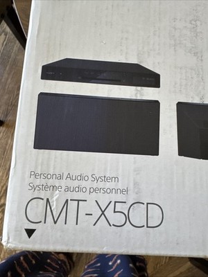 Sony Cmt-x5cd 40w Bluetooth Micro Stereo System Black for sale