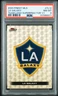 2024 TOPPS FINEST MLS TEAM LOGO SUPERFRACTOR 1/1 #TL12 LA GALAXY 1/1 PSA 8