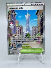 2026 Pokemon Perfect Order Lumiose City 111/088 Ultra Rare Full Art Stadium Holo