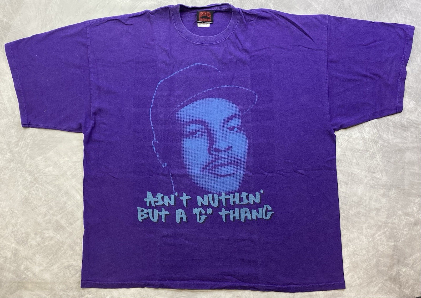 FILA Vintage 2005 Dr Dre T Shirt Size 3XL The Chronic Death Row Records Rap Tee