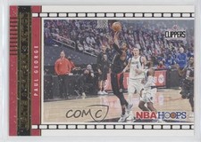 2021-22 Panini NBA Hoops Lights Camera Action Winter Paul George #18 0w8
