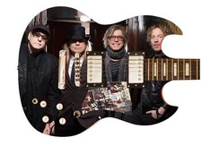 Cheap Trick Signed Autographed Custom Photo Graphics Guitar ACOA ACOA