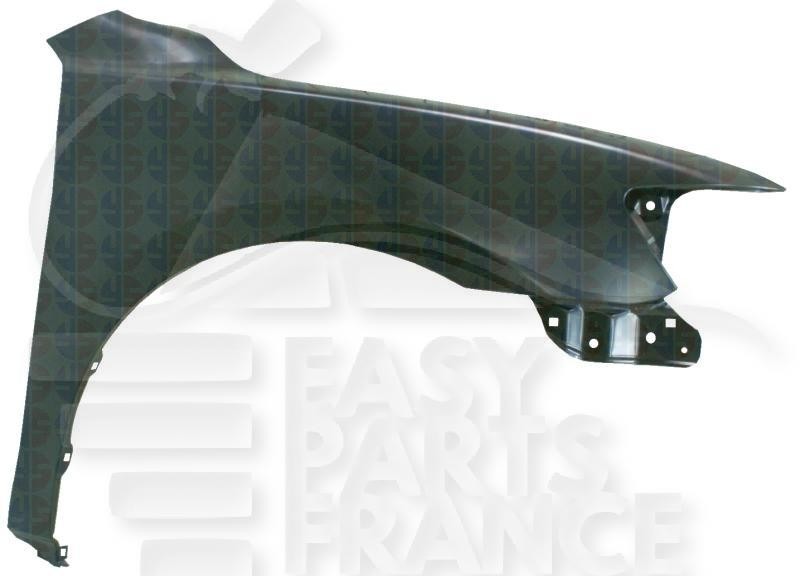 Aile avant droite Toyota Camry 01/06-09/11 en acier traité anticorrosion