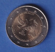 Monaco 2013 2 Euro Commemorative Coin 20 Years of UN Member Uncirculated uncirculated. 