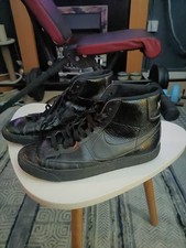 Nike Blazers High Black Snakeskin Size 5