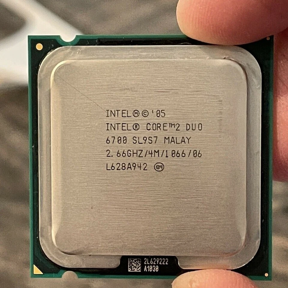 Intel Core 2 Duo E6700 Processor 2.66GHz LGA 775/Socket T CPU 65W 1066MHz - Image 4 of 4