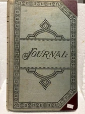 1920's Standard Bank Book Vintage Ledger Book 12.5''x8'' 300 Pages Never Used