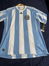 adidas Argentina Messi Home Jersey Size Large