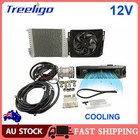 12V Electric Cooling Only Underdash Air Conditioner Universal Auto Car A/C Kit