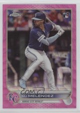 2022 Topps Chrome Update Pink Wave Refractor MJ Melendez #USC38 0z2o